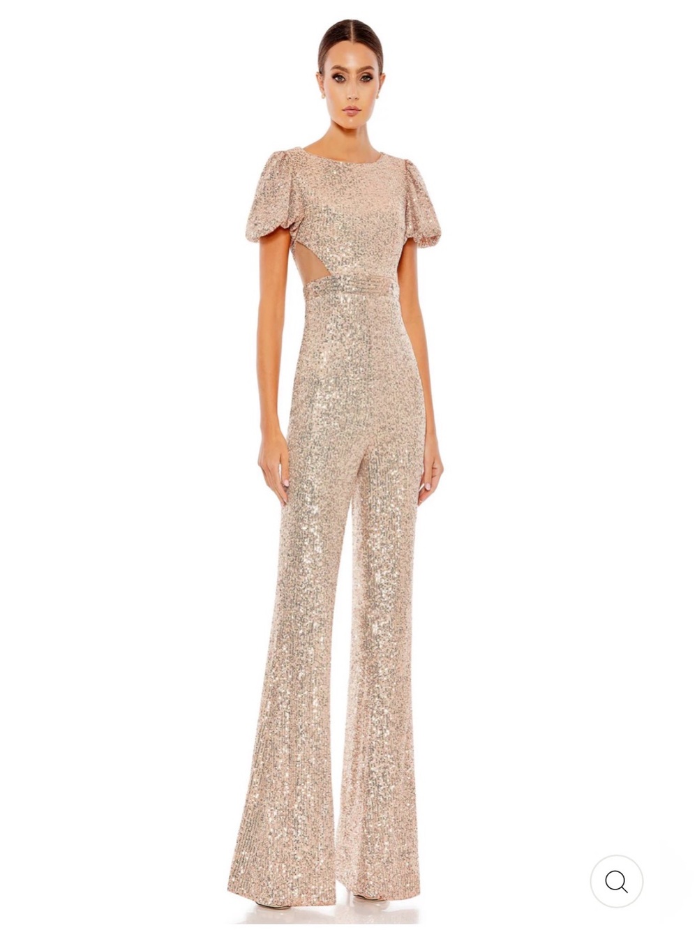 ✨ Mac Duggal Champagne Sequin Jumpsuit ✨
Size 6 | Luxe Wedding Guest Glam